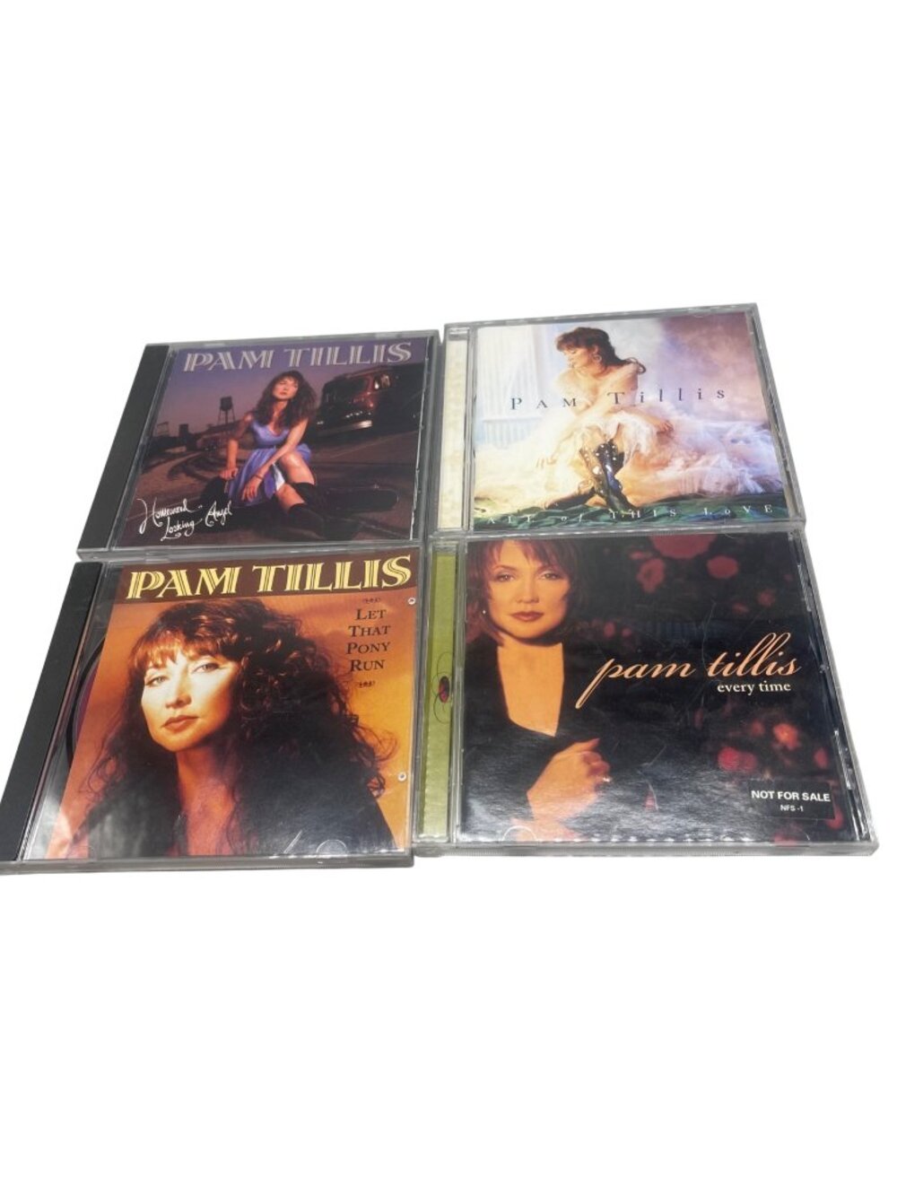 Pam Tillis CD Lot Of 4 Albums: Homeward Looking Angel All Of This Love Let READ
